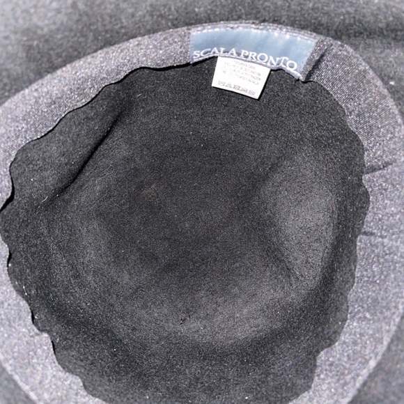 Vintage Scala Pronto Cloche Felt Hat - Picture 3 of 4